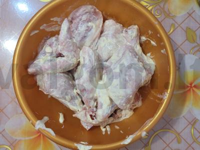 Kvapni vištiena su bulvėmis česnako padaže Žingsnis 2