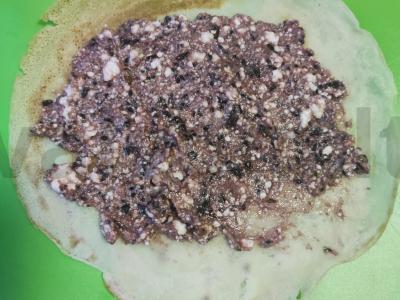 Blynai su varške ir serbentų uogiene Žingsnis 2