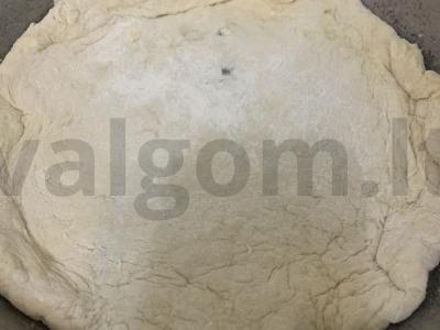 Kopūstų pyragas su kefyru ir rugine miltais Žingsnis 4