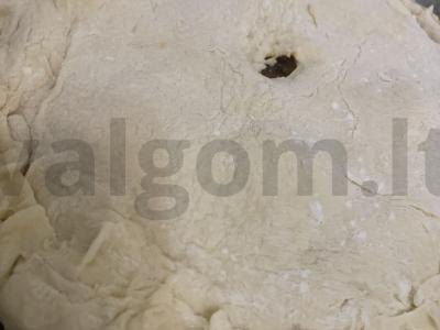 Kopūstų pyragas su kefyru ir rugine miltais Žingsnis 7