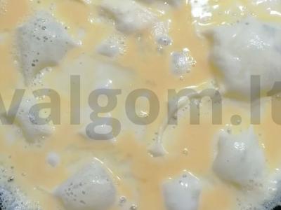 Sriuba su kiaušinių blyneliu Žingsnis 4