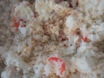 Grietininiai ryžiai su pomidorais Žingsnis 5