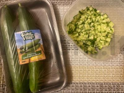 Salotas „Stolička“ su kalakutiena Žingsnis 1