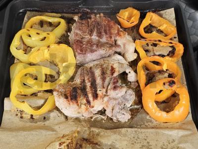 Mėsa su paprikomis ant grotelių Žingsnis 4