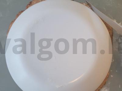 Medaus tortas „Medovik“ su kremu Žingsnis 7