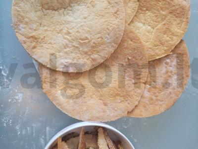 Medaus tortas „Medovik“ su kremu Žingsnis 8