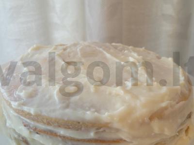 Medaus tortas „Medovik“ su kremu Žingsnis 14