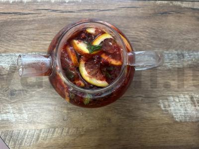 Vaisių-uogų arbata su mėtomis Žingsnis 8