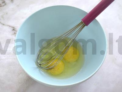 Brižolė su šonine ir pomidorais Žingsnis 2