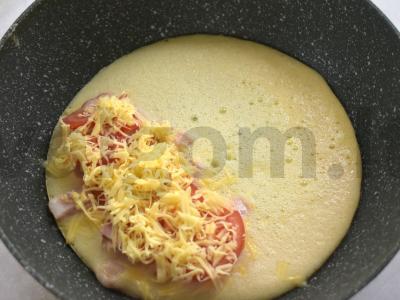 Brižolė su šonine ir pomidorais Žingsnis 4