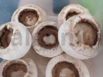 Įdaryti grybai greitai Žingsnis 1