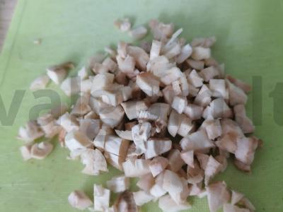 Įdaryti grybai greitai Žingsnis 2