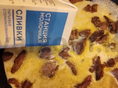 Kepenys grietinėlėje Žingsnis 3