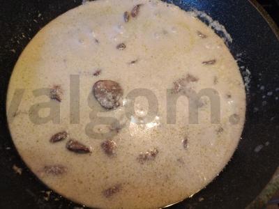 Kepenys grietinėlėje Žingsnis 5