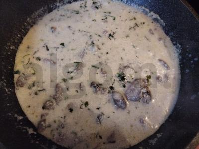 Kepenys grietinėlėje Žingsnis 6