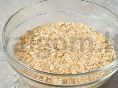 Avižiniai sausainiai be miltų Žingsnis 1