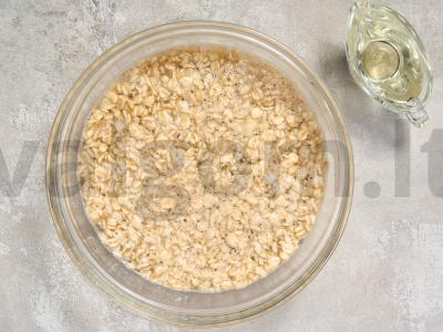 Avižiniai sausainiai be miltų Žingsnis 2