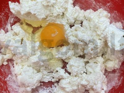 Grietinėlės varškėčiai Žingsnis 3