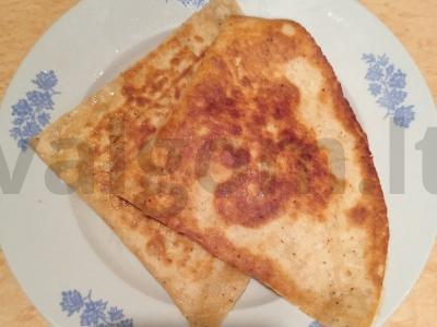 Tortilijos su sūriu ir krapais pagrindine nuotrauka