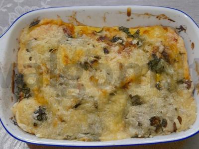 Brokolių ir kiaušinių apkepas Žingsnis 7