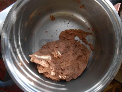 Namų šokoladiniai sausainiai Žingsnis 2