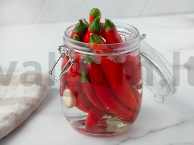 Greitas marinatui čili pipirams Žingsnis 2