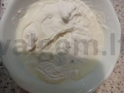 Ryžių blynai su sūriu Žingsnis 3