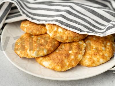 Varškės blyneliai orkaitėje Žingsnis 6