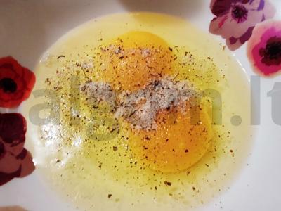 Greita pica keptuvėje Žingsnis 2