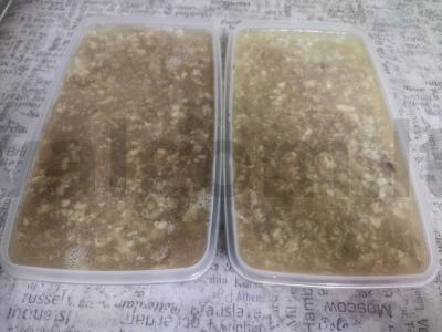 Šaltas kiaulienos- jautienos želė Žingsnis 8