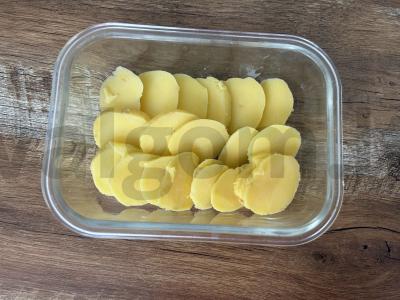 Keptas bulvės su sūriu ir pomidorais Žingsnis 1