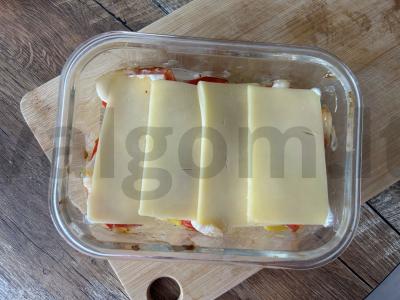 Keptas bulvės su sūriu ir pomidorais Žingsnis 5