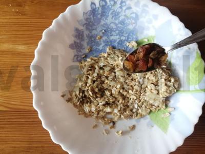 Avižiniai sausainiai be kiaušinių Žingsnis 3