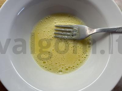 Pankekai ant rjaženko Žingsnis 2