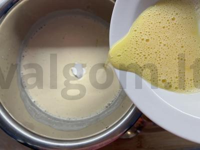 Pankekai ant rjaženko Žingsnis 4