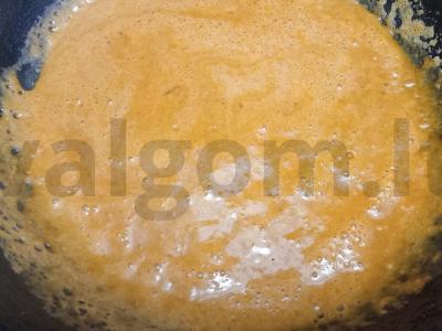 Greito paruošimo makaronai su krevetėmis aštriame grietinėlės padaže Žingsnis 4