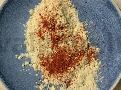 Namų vištienos nagetai su triguba paniruote keptuvėje Žingsnis 4