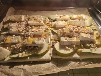 Kriaušių užkandis su brie sūriu Žingsnis 6