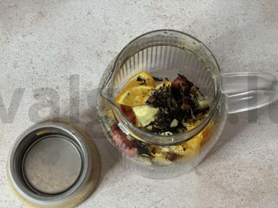 Arbata su vaisiais ir medumi Žingsnis 3