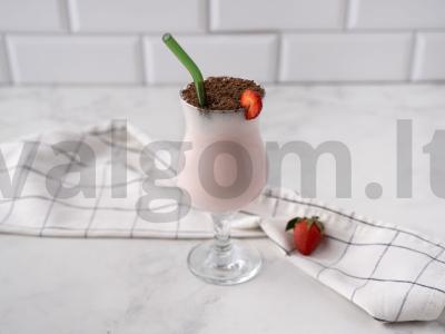 Pieno kokteilis „Saulėlydis“ pagrindine nuotrauka