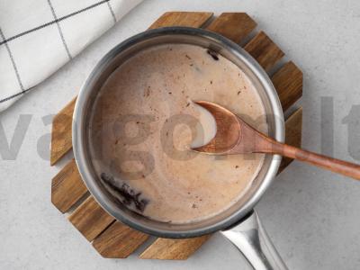 Šokoladinis ledai su grietinėlėmis Žingsnis 2