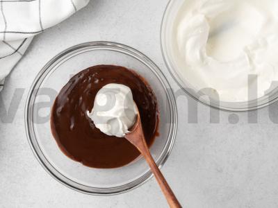 Šokoladinis ledai su grietinėlėmis Žingsnis 4