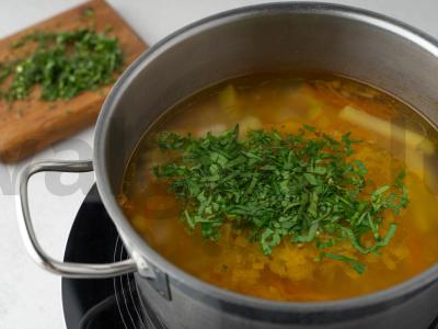 Kalakutienos sriuba su makaronais Žingsnis 9