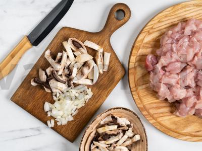 Įdaryta vištiena su blynais Žingsnis 3