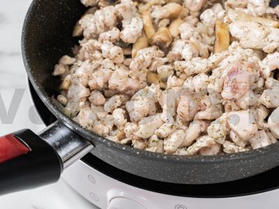 Įdaryta vištiena su blynais Žingsnis 5