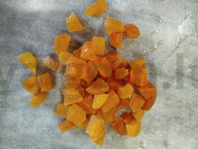 Birios varškės apkepas su džiovintomis abrikosais Žingsnis 12