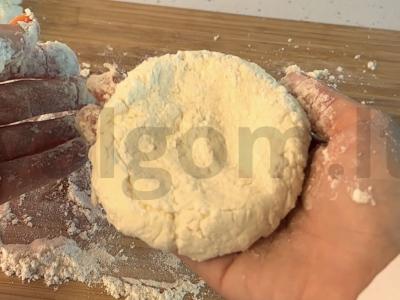 Didelis varškėčiai desertui Žingsnis 2