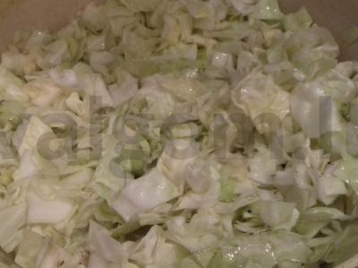 Ruginiai pyragėliai su kopūstais orkaitėje Žingsnis 2