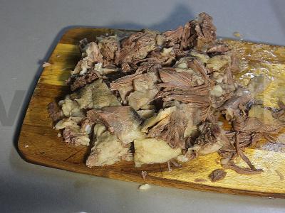 Borščas su švelnia jautiena ir jauna kopūstu Žingsnis 7