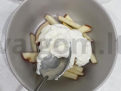 Desertas „Švelnus obuolys“ Žingsnis 3